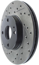 Load image into Gallery viewer, StopTech 91-03 Ford Escort ZX2 / 92-95 Mazda MX-3 Slotted &amp; Drilled Right Front Rotors