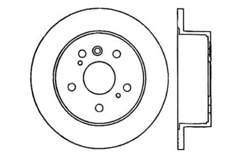 StopTech Drilled Sport Brake Rotor