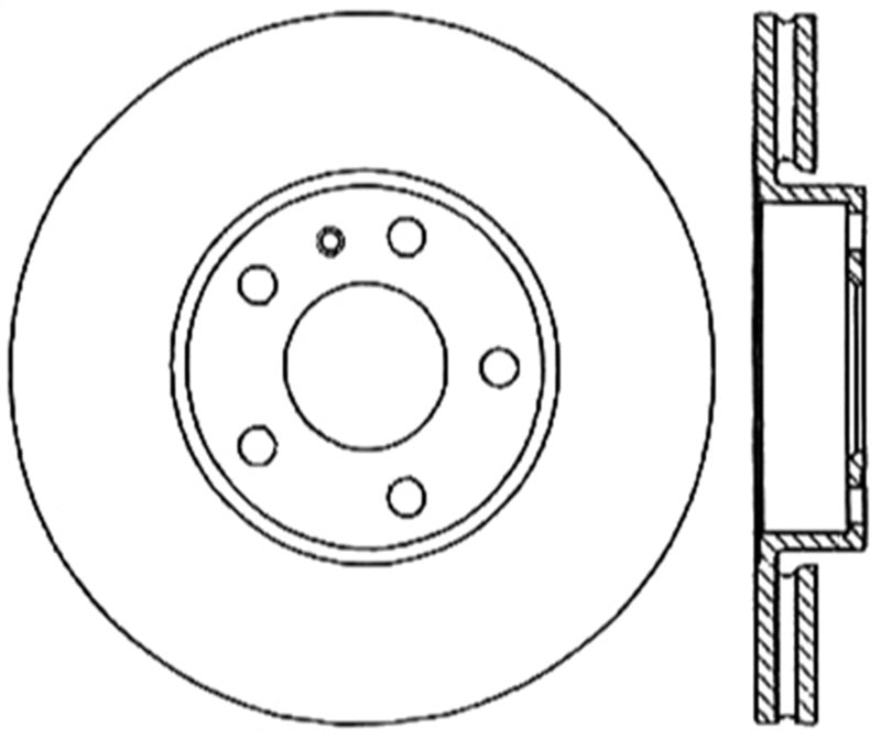StopTech Drilled Sport Brake Rotor