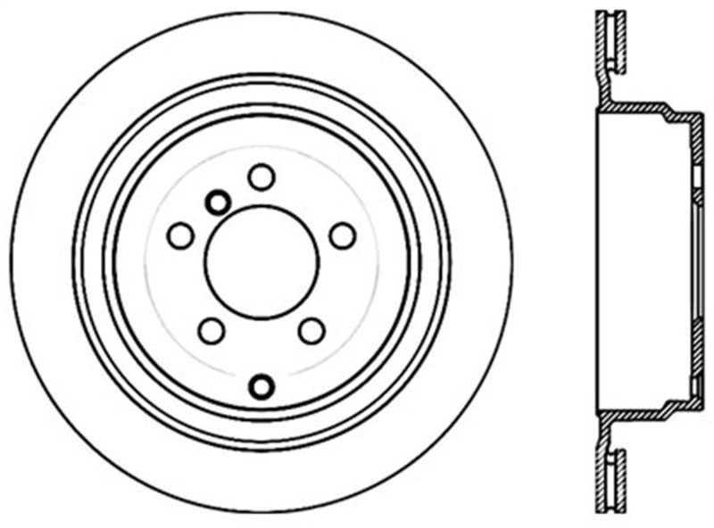 StopTech Drilled Sport Brake Rotor