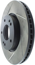 Load image into Gallery viewer, StopTech Power Slot 03-08 Hyundai Tiburon / 06-10 Kia Optima/12 Soul Front Right Slotted Rotor