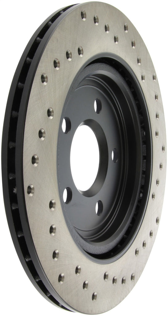 StopTech 02-05 Ford Thunderbird / 00-05 Jaguar S Type / 00-06 Lincoln LS Drilled Right Rear Rotor