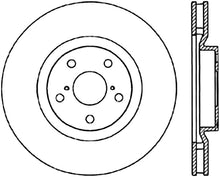Load image into Gallery viewer, StopTech 94-98 Toyota Supra Twin Turbo CRYO Slotted &amp; Drilled Left Front Brake Rotor