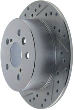 Load image into Gallery viewer, StopTech Select Sport Drilled &amp; Slotted Rotor - Front Left