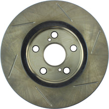 Load image into Gallery viewer, StopTech Power Slot 00 Toyota Celica GT Slotted Right Front Rotor