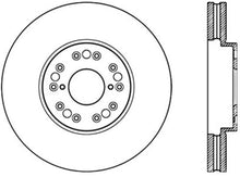 Load image into Gallery viewer, StopTech Power Slot 93-05 Lexus GS Series / 00-05 IS300 / 93-94 LS Front Right Cryo Slotted Rotor