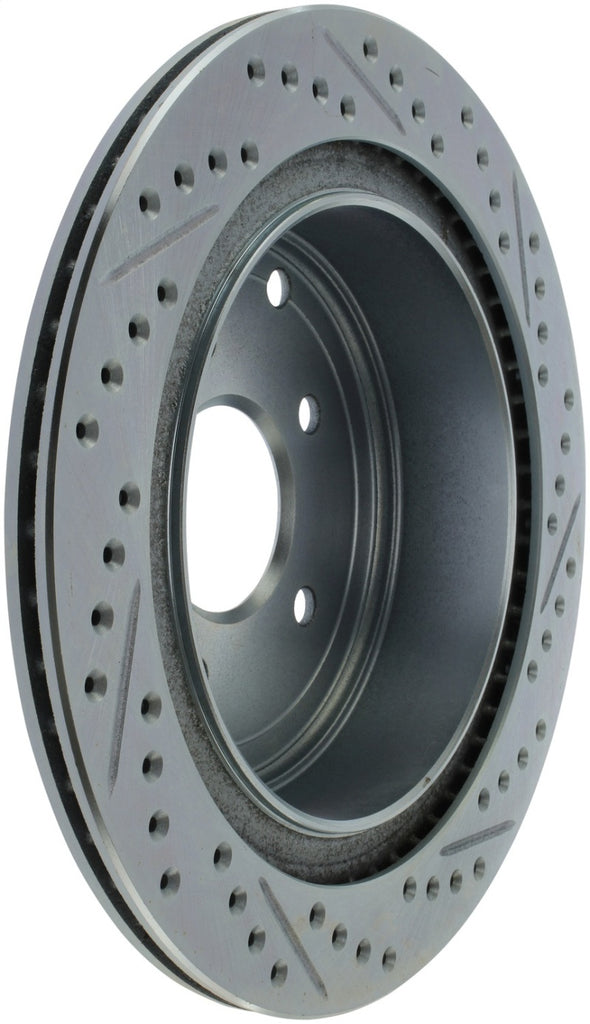 StopTech 03-12 Infiniti FX35 Sport Slotted &amp; Drilled Right Rear Rotor