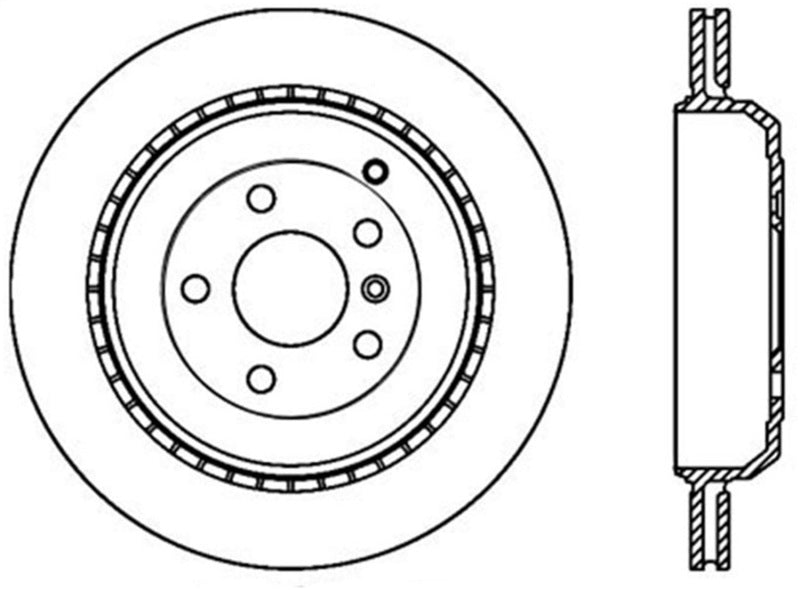 StopTech Slotted Sport Brake Rotor