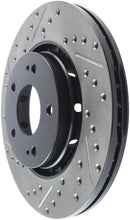 Load image into Gallery viewer, StopTech 09-15 Mitsubishi Lancer Ralliart Sport Stop Slotted &amp; Drilled Front Right Rotor