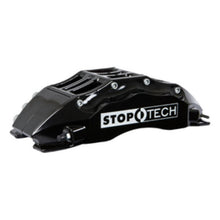 Load image into Gallery viewer, StopTech 08-11 Porsche 911 GT2 BBK Front ST-60 Black Calipers 380x32 Slotted Rotors