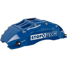 Load image into Gallery viewer, StopTech 03-05 350z (non-track) / 03-08 350z Front BBK w/ Blue ST60 355x32 Slotted Rotors