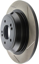 Load image into Gallery viewer, StopTech Power Slot 09-11 Hyundai Genesis 3.8L Sedan Rear Left Slotted Rotor