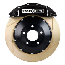 Load image into Gallery viewer, StopTech 05-08 Audi A4/00-04 A6 Front BBK w/ Black ST-60 Calipers Slotted Zinc 355x32 Rotors