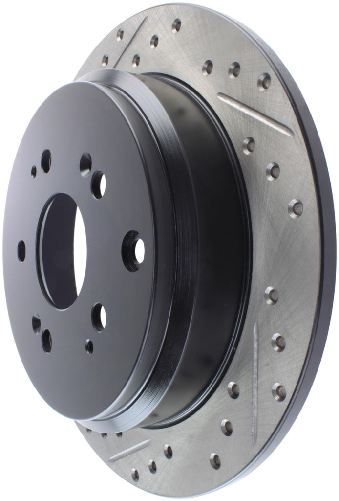 StopTech 05-10 Honda Odyssey SportStop Slotted & Drilled Right Rear Rotor