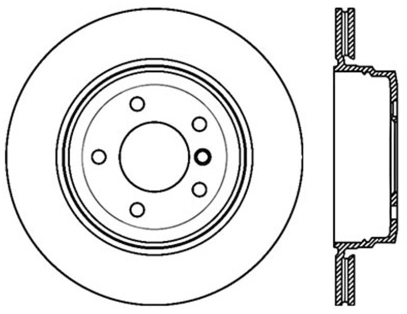 StopTech Drilled Sport Brake Rotor