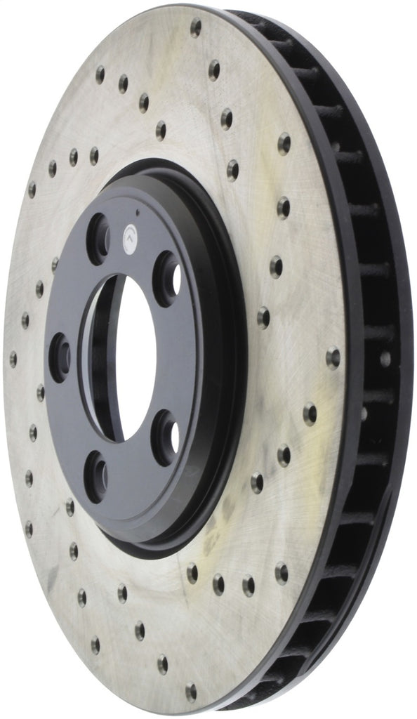 StopTech 02-05 Ford Thunderbird / 00-05 Jaguar S Type / 00-06 Lincoln LS Drilled Left Front Rotor