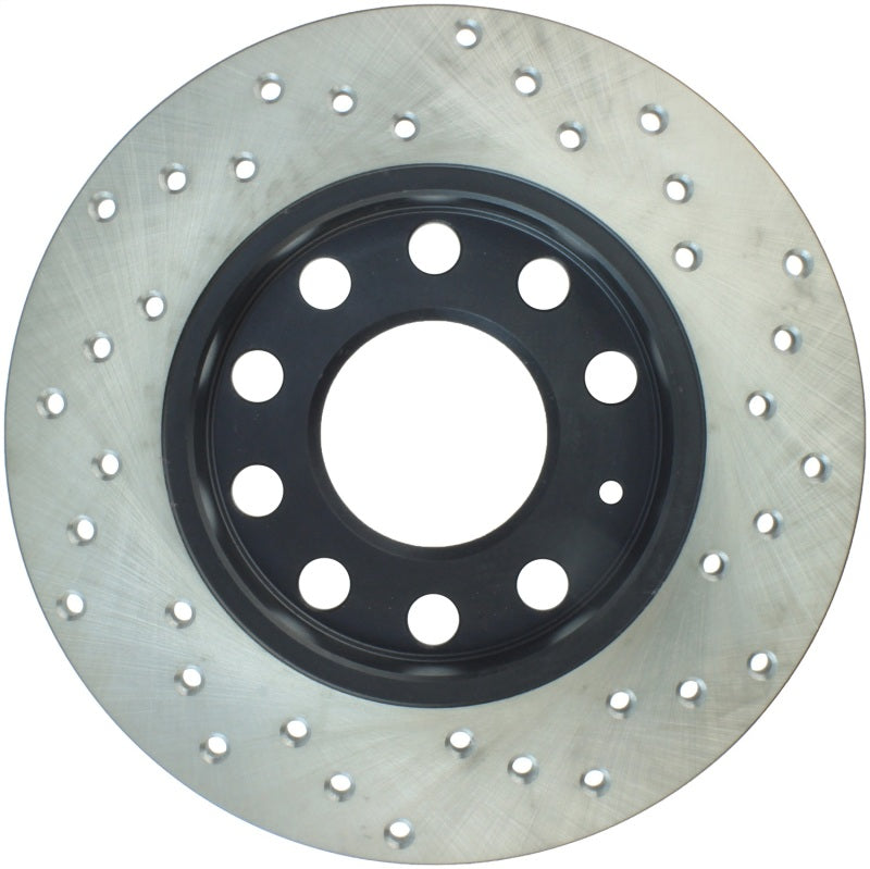StopTech SportStop 02-06 Audi A4 (Exc Quattro) / 02-12/04 A4 Quattro Drilled Right Rear Rotor