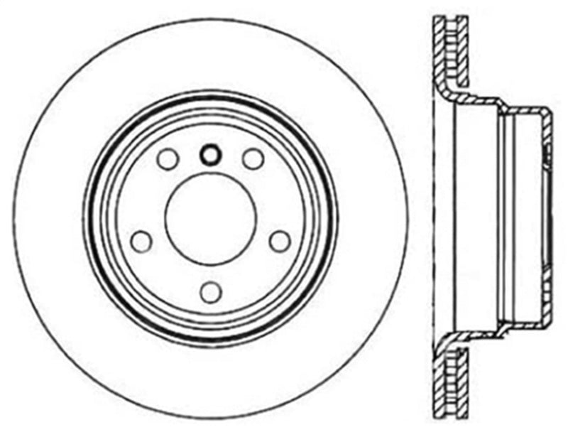 StopTech Drilled Sport Brake Rotor
