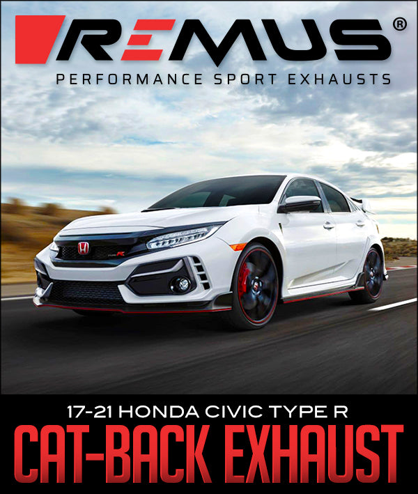 Remus 2017+ Honda Civic Type-R Fk8 5 Door 2.0L Turbo Cat Back Exhaust (Tail Pipes Req)