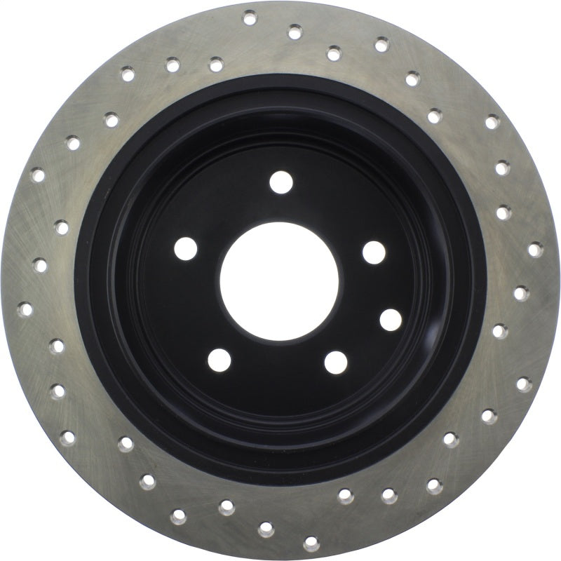 StopTech  02-17 Nissan Altima Cryo Sport Drilled Vented 1-Piece Rear Passenger Side Brake Rotor