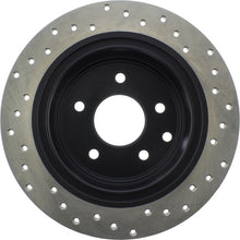 Load image into Gallery viewer, StopTech  02-17 Nissan Altima Cryo Sport Drilled Vented 1-Piece Rear Passenger Side Brake Rotor