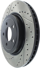 Load image into Gallery viewer, StopTech 05-09 Chrysler 300 (5.7L V8 exc SRT-8) Front Right Slotted &amp; Drilled Rotor