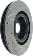 Load image into Gallery viewer, StopTech 2014-2015 Fiat 500L Front Right Slotted &amp; Drilled Sport Brake Rotor