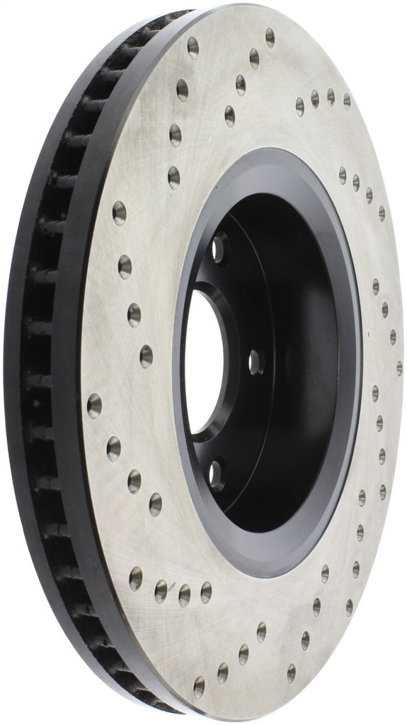 StopTech 11/05+ Infinity FX 35/45 SportStop Drilled Front Left Rotor