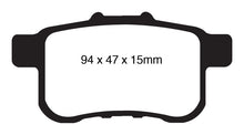 Load image into Gallery viewer, EBC 09-14 Acura TSX 2.4 Greenstuff Rear Brake Pads