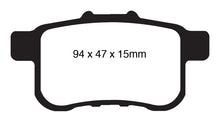 Load image into Gallery viewer, EBC 09-14 Acura TSX 2.4 Yellowstuff Rear Brake Pads