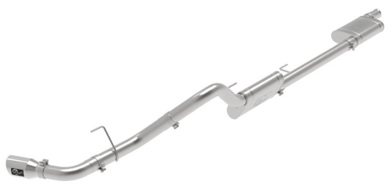 aFe Apollo GT Series 409 Stainless Steel Cat-Back Exhaust 2020 Jeep Gladiator 3.6L - Polished Tip
