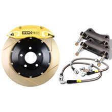 Load image into Gallery viewer, StopTech BBK 01-07 BMW M3 (E46) ST-40 Yellow Calipers 355x32 Rear Zinc Slotted Rotors