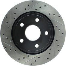 Load image into Gallery viewer, StopTech 06-10 Jeep Commander / 06-10 Gr Cherokee (Exc SRT-8) Slotted &amp; Drilled Front Right Rotor