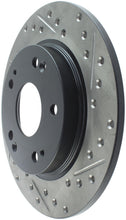 Load image into Gallery viewer, StopTech Honda CR-Z Left Rear Slotted &amp; Drilled Rotor