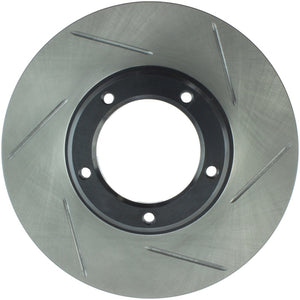 StopTech Power Slot 95-04 Toyota Tacoma 5 Lugs Front Left Slotted Rotor