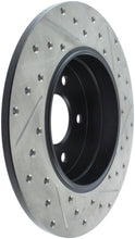 Load image into Gallery viewer, StopTech Mercedes Benz C Series/E Series/SLK Series Rear Right Slotted &amp; Drilled Rotor
