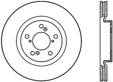 Load image into Gallery viewer, StopTech 09-14 Acura TL Sport Cryo Slotted Front Right Rotor