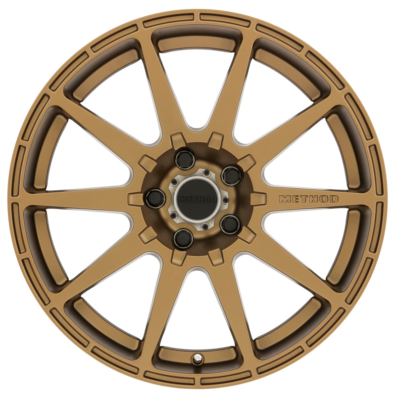 Method MR501 RALLY 17x8 +42mm Offset 5x4.5 67.1mm CB Method Bronze Wheel