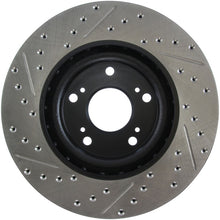 Load image into Gallery viewer, StopTech 02-06 Acura RSX Type S / 06-09 Honda Civic Si Slotted &amp; Drilled Left Front Rotor