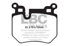 Load image into Gallery viewer, EBC 08-10 BMW 135 3.0 Twin Turbo Redstuff Rear Brake Pads