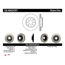 Load image into Gallery viewer, StopTech CryoStop Rotor - Front