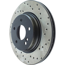Load image into Gallery viewer, StopTech 05-06 Mercedes Benz C55 AMG Sportstop Drilled Left Rear CRYO Rotor