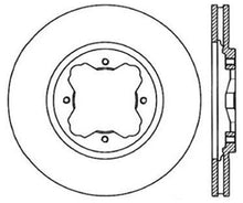 Load image into Gallery viewer, StopTech 91-97 Honda Accord Cryo Slotted Front Left Sport Brake Rotor