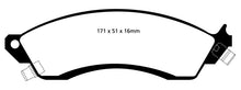Load image into Gallery viewer, EBC 93-00 Aston Martin Virage 5.3 (PBR Caliper) Redstuff Front Brake Pads