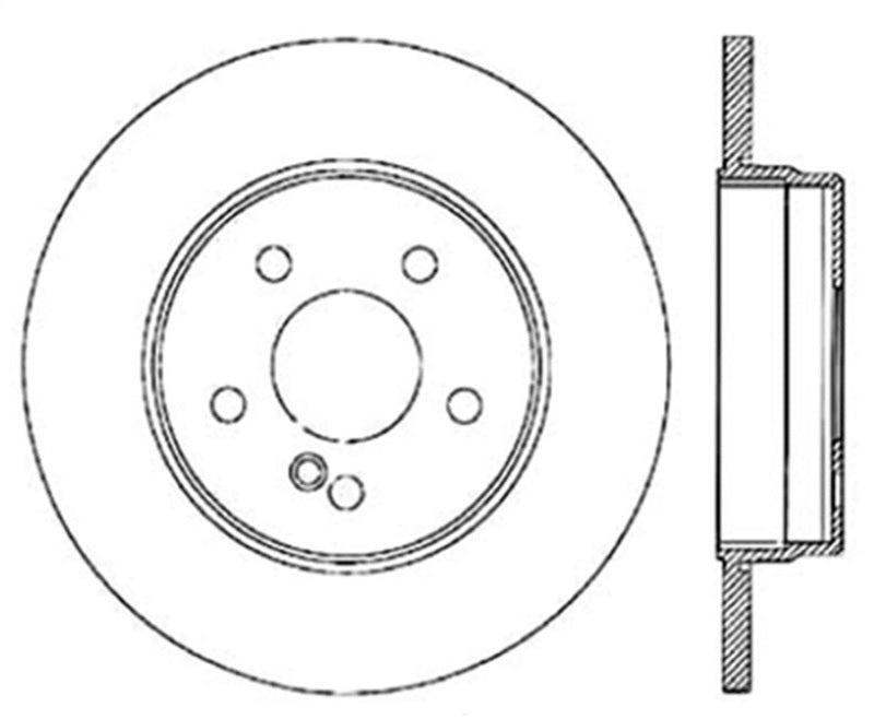 StopTech Slotted & Drilled Sport Brake Rotor