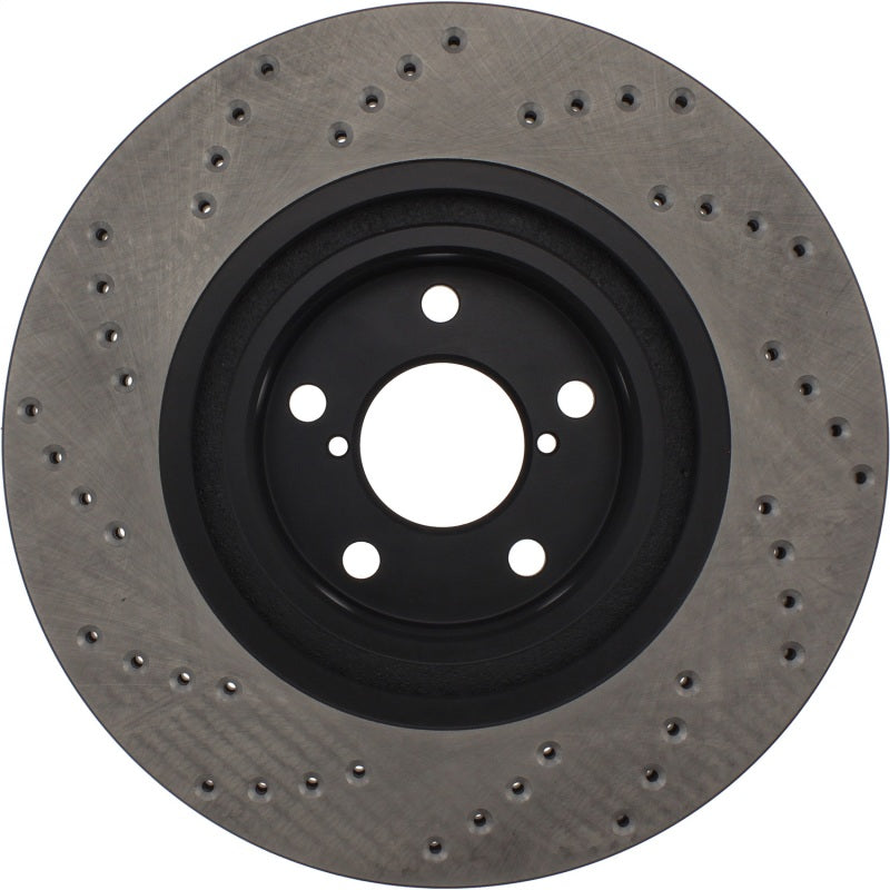StopTech 12-14 Subaru WRX Drilled Sport Brake Cryo Rotor