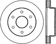 Load image into Gallery viewer, StopTech 88-98 Chevy K1500/K2500 Cryo Slotted Front Left Sport Brake Rotor
