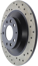 Load image into Gallery viewer, StopTech 06-07 Mazdaspeed 6 Left Rear Drilled Rotors