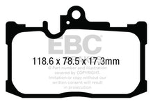 Load image into Gallery viewer, EBC 13+ Lexus GS350 3.5 F-Sport RWD Redstuff Front Brake Pads