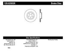 Load image into Gallery viewer, StopTech Power Slot 05-07 Cadillac XLR / 06-09 Chevy Corvette Front Right Drilled Rotors